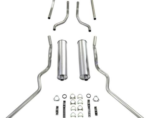 Shafers Classic Reproductions 1963-1966 Chevrolet C10 Truck Exhaust System, Short Bed, Small Block V8 63401
