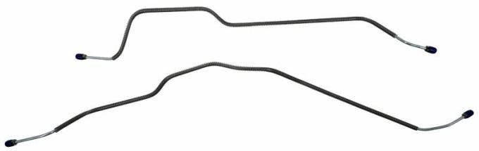 Shafers Classic Reproductions 1973-1980 Chevrolet/GMC Truck Rear End Housing Brake Lines, Stainless Steel HBL421S
