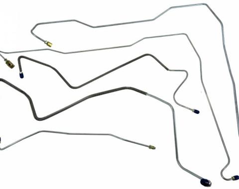 Shafers Classic Reproductions 1972 Chevrolet Blazer Front Brake Line Set, Stainless Steel FBL421S