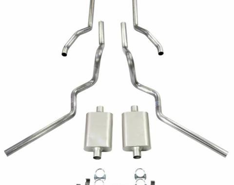 Shafers Classic Reproductions 1963-1966 Chevrolet C10 Truck Exhaust System, Short Bed, Small block V8 63407