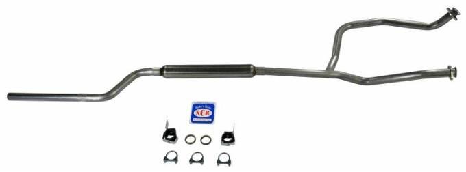 Shafers Classic Reproductions 1966-1974 Bronco V8 302 Single Exhaust System 84003