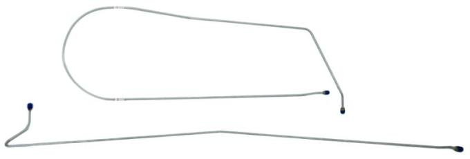 Shafers Classic Reproductions 1960-1962 Chevrolet/GMC Truck Brake Lines (Front To Rear), Long Bed, Stainless Steel LBL442S