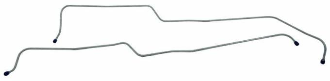 Shafers Classic Reproductions 1960-1966 Chevrolet/GMC Truck Transmission Oil Cooler Line, Stainless Steel OCL421S