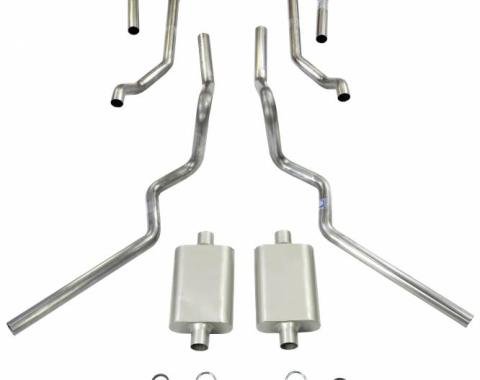 Shafers Classic Reproductions 1963-1966 Chevrolet C10 Truck Exhaust System. Short bed, Small block V8 63405