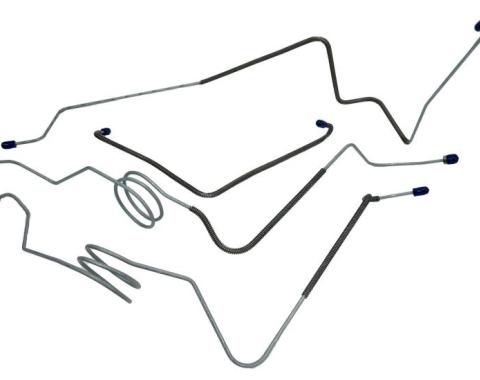 Shafers Classic Reproductions 1976-1979 Ford F100 F150 2 WD Front Brake Line Set, Stainless steel FBL622S