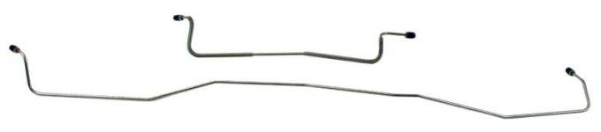 Shafers Classic Reproductions 1959-1964 Chevrolet Full Size Rear End Housing Brake Line, Stainless Steel HBL401S