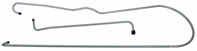 Shafers Classic Reproductions 1971 Chevrolet/GMC Truck Long Gas Lines (Pump To Tank), Stainless Steel GLL423S