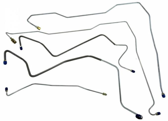 Shafers Classic Reproductions 1972 Chevrolet Blazer Front Brake Line Set, Stainless Steel FBL421S