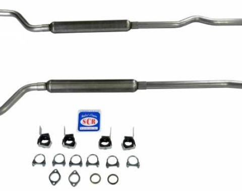 Shafers Classic Reproductions 1966-1974 Bronco V8 302 Dual Exhaust System 84006
