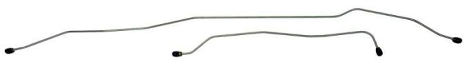 Shafers Classic Reproductions 1963-1964 Chevrolet/GMC Truck Rear End Housing Brake Line, Stainless Steel HBL436S