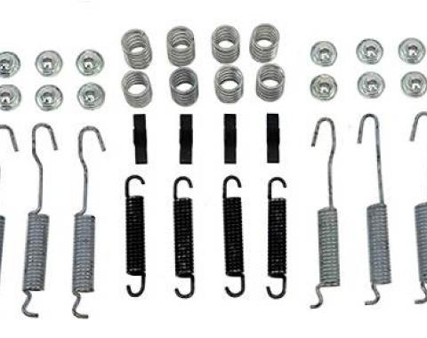 Shafers Classic Reproductions 1951-1958 Chevrolet Full Size Brake Hardware Kit, Front and Rear BHK001