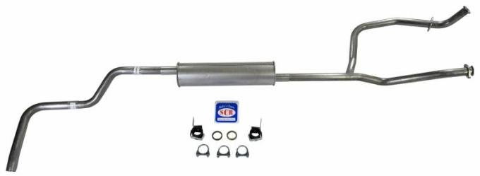 Shafers Classic Reproductions 1966-1974 Bronco V8 302 Single Exhaust System 84001