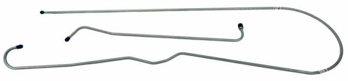 Shafers Classic Reproductions 1971 Chevrolet/GMC Truck Long Gas Lines (Pump To Tank), Stainless Steel GLL424S