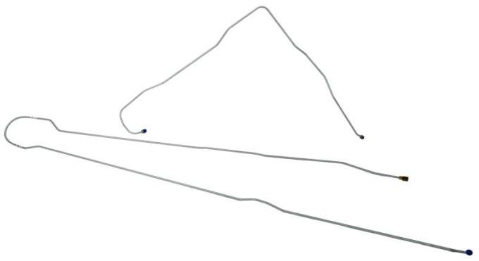 Shafers Classic Reproductions 1971 Chevrolet/GMC Truck Brake Lines (Front To Rear), Stainless Steel LBL427S