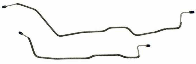 Shafers Classic Reproductions 1981-1987 Chevrolet Truck Rear End Housing Brake Line, Stainless Steel HBL413S