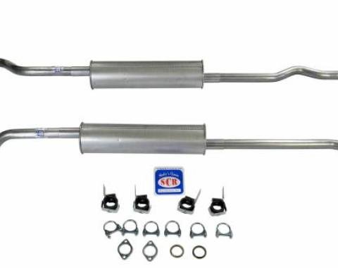 Shafers Classic Reproductions 1966-1974 Bronco V8 302 Dual Exhaust System 84011