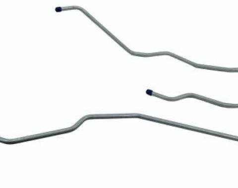 Shafers Classic Reproductions 1981-1987 Chevrolet Truck Long Gas Lines (Pump To Tank), Stainless Steel GLL419S