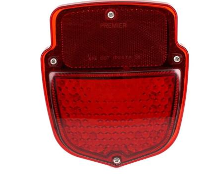 AMD Tail Light Assembly, LED, Black Housing, LH, 55-66 Ford F100 F250 Flareside Truck X950-4556-1DL