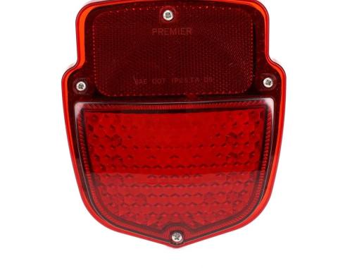 AMD Tail Light Assembly, LED, Black Housing, LH, 55-66 Ford F100 F250 Flareside Truck X950-4556-1DL