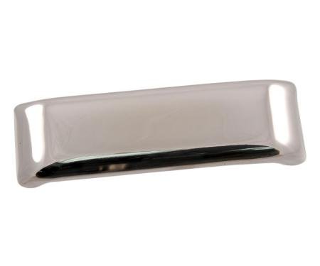 Dennis Carpenter Tailgate Latch Release Handle - Polished Stainless Steel - 1964-72 Ford Truck, 1966-77 Ford Bronco C7TZ-99431B82-SS