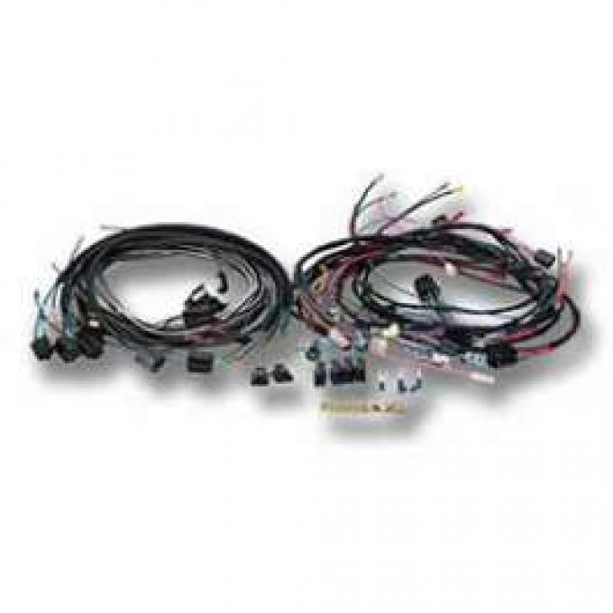 Chevy Truck Instrument Cluster Wiring Harness, Without Gauges, 1964-1966