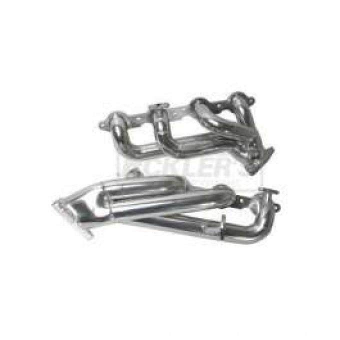 GM Truck/SUV 6.0L BBK 1-3/4 Shorty Tuned Length Chrome Exhaust Headers, 1999-2009