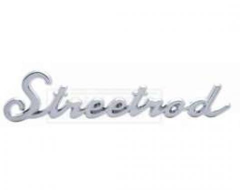 Chevy And GMC Truck Streetrod Script Emblem, Chrome