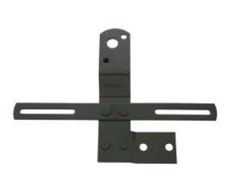 Chevy Truck Taillight & License Plate Bracket, Black, Left, 1947-1953