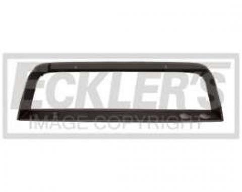 Chevy Truck Instrument Panel Bezel, Black, 1964-1966