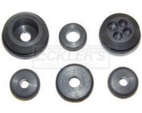 Chevy Or GMC Truck Firewall Grommet Kit, 1st Design 1950-1955