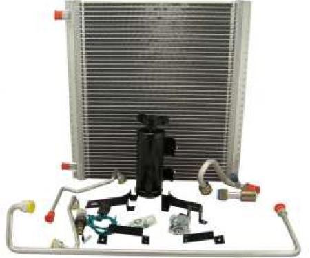 Chevy Truck Air Conditioning Condenser Kit, For Driver's Side Mounted Compressor, 1947-1955