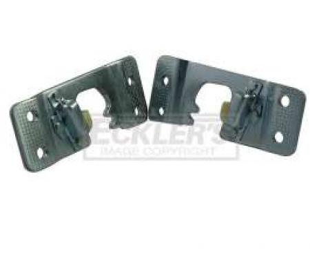 Chevy Truck Door Latch Striker Plates, 1967-1972