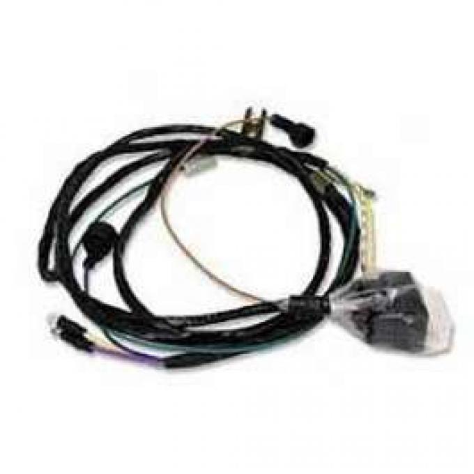 Chevy Truck Engine & Starter Wiring Harness, V8, With Gauges & Over Speed Lights, 1963-1966