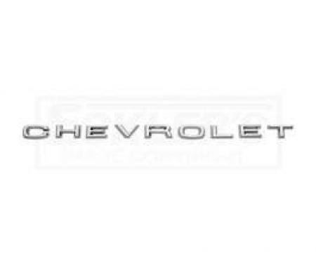 Chevy Truck Hood Letter Set, Chevrolet Word, 1967-1968
