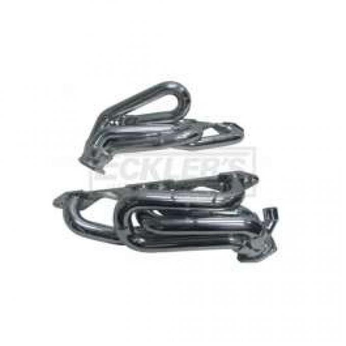 GM Truck/SUV 5.0/5.7L BBK 1-5/8 Shorty Tuned Length Chrome Exhaust Headers, 1996-1999