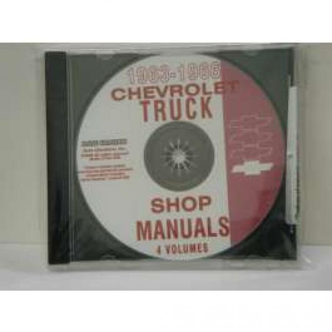 Chevy Truck Shop Manual, On CD, 1963-1966