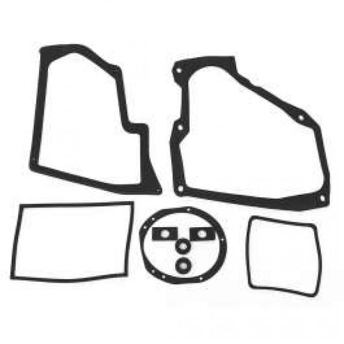 Chevy Truck Heater Gasket Set, For Trucks Without Air Conditioning, 1967-1972