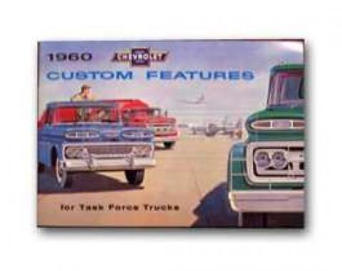 Chevrolet Truck Accessories Brochure, 1960