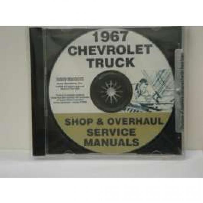 Chevy Truck Service, Shop & Overhaul Manuals, On CD, 1967