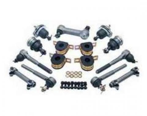 Chevy Truck Front End Rebuild Kit, With Polyurethane Bushings, 1983-1987