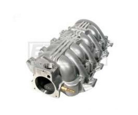 GM Truck BBK SSI Titanium Silver Intake Manifold W/1709 80mm Throttle Body, 1997-2004