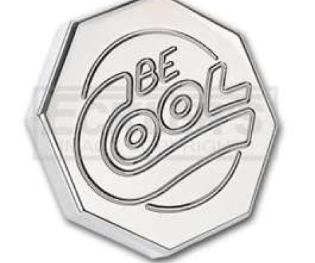 Chevy Or GMC Truck Radiator Cap, 12-15 Lb, Be Cool, Octagon Style, Polished Finish, 1958-1972