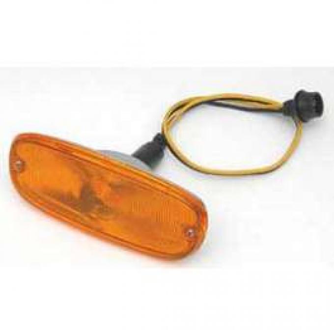 Chevy Truck Parking & Turn Signal Light Assembly, Amber, 1958-1959