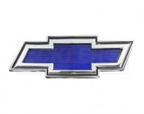 Chevy Truck Hood Emblem, Blue Bowtie, 1969-1970