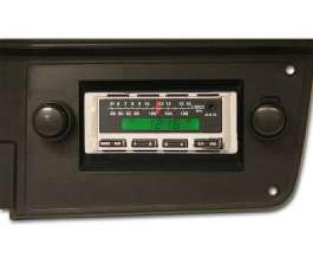 Chevy Truck Stereo, KHE300, AM/FM, 200 Watts, Black Face, 1973-1987