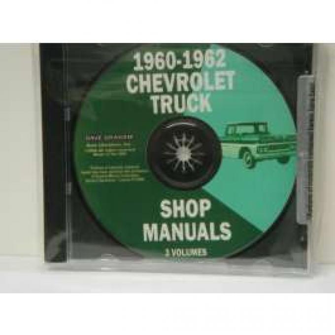 Chevy Truck Shop Manual, On CD, 1960 & 1962