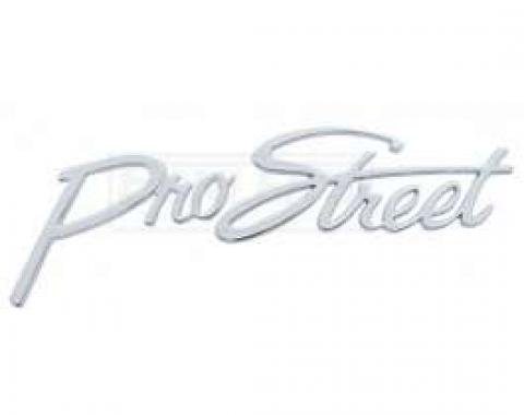 Chevy And GMC Truck Pro Street Script Emblem, Chrome