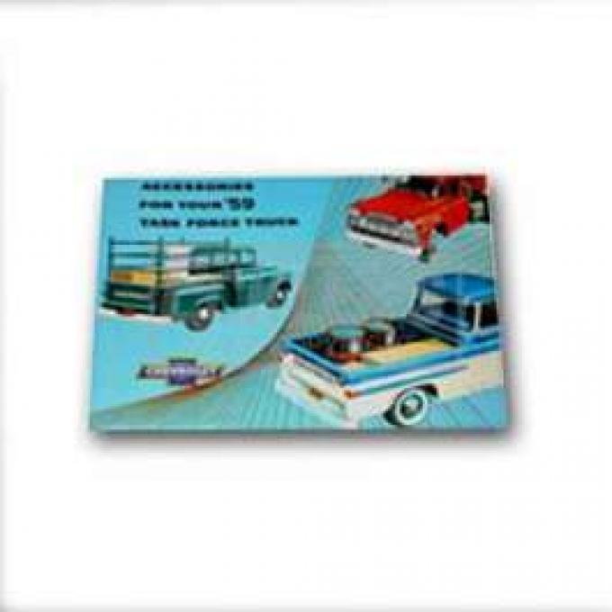 Chevrolet Truck Accessories Brochure, 1959