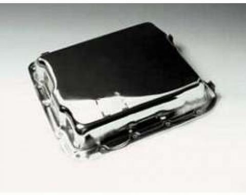 Chevy Truck Chrome Transmission Pan, 700R4, 1955-1972