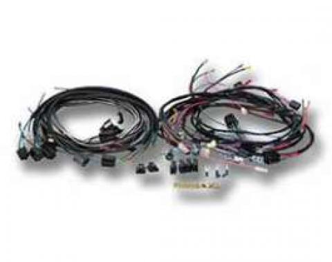 Chevy Truck Instrument Cluster Wiring Harness, Without Gauges, 1964-1966